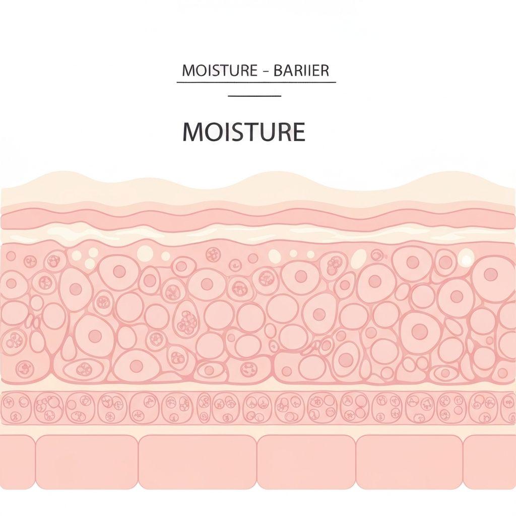 Hautbarriere auf zellulärer Ebene
